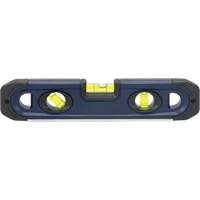 Torpedo Level, 9" L, 3 Vials, Magnetic D. Morneault & Fils