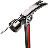 Steel Milled-Face Framing Hammer, 22 oz., Solid Steel Handle, 16" L D. Morneault & Fils