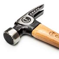 Milled-Face Framing Hammer, 22 oz., Wood Handle, 18" L D. Morneault & Fils