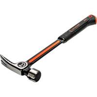 Milled-Face Framing Hammer, 28 oz., Solid Steel Handle, 16" L D. Morneault & Fils