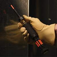 15-in-1 Ratcheting Impact-Rated Multi-Bit Torsion Zone Screwdriver, 9-1/2" L, Cushion Grip Handle D. Morneault & Fils