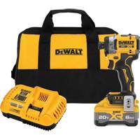 MAX* XR&reg; Brushless Cordless 3-Speed High Torque Impact Driver Kit with XR POWERPACK, 20 V, 1/4" Socket D. Morneault & Fils