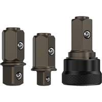 Jeu de carr&eacute;s d'entraînement de rechange de 1/4" et 3/8"pour cl&eacute; &agrave; cliquet &agrave; t&ecirc;te scell&eacute; DCF500 D. Morneault & Fils