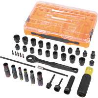 KNECT Complete Impact Pass Through & Flip Socket Set, 39 Pcs, Impact D. Morneault & Fils