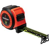  CONTROLTOUCH NITE EYE Tape Measure, 1-3/16" x 16', SAE Graduations D. Morneault & Fils