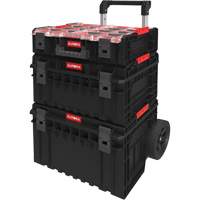 Arx 3-Piece Modular Starter Kit, 23"/25-1/5" x 19"/15-1/5" x 12-3/5"/26"/6-4/5", Black/Red D. Morneault & Fils
