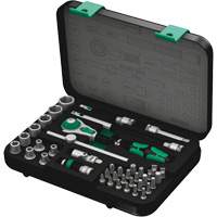 Jeu de cliquets rapides Zyklop 8100 SA 4, 41 Mcx, Prise de 1/4" D. Morneault & Fils