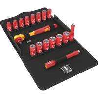 Jeu de cliquets isolants Zyklop 8100 SB VDE 1, 7 Mcx, Prise de 3/8" D. Morneault & Fils