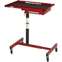 JUHT-220S Adjustable-Height Under-Hood Tool Tray, 1 Drawers, 19-7/8" L x 28-3/4" W x 47-3/4" H, Black/Red D. Morneault & Fils