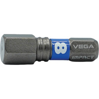 Embout Impactech, Hexagonale, 8 mm, Prise 1/4" D. Morneault & Fils