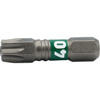 Embout Impactech, Torx inviolable, T-40, Prise 1/4" D. Morneault & Fils