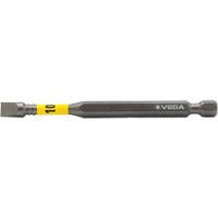 Embout pour outils &eacute;lectriques Impactech, Fente, Embout 10F-12R, Prise 1/4", Longueur 3-1/2" D. Morneault & Fils