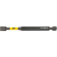 Embout pour outils &eacute;lectriques Impactech, Fente, Embout 12F-14R, Prise 1/4", Longueur 3-1/2" D. Morneault & Fils