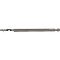 Embout pour outils &eacute;lectriques Impactech, Carr&eacute;e, Embout #2, Prise 1/4", Longueur 6" D. Morneault & Fils