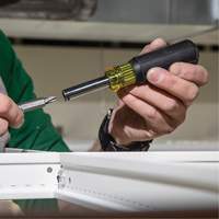 11-in-1 Magnetic Screwdriver / Nut Driver, Cushion Grip Handle D. Morneault & Fils