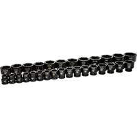 Jeu de douilles SAE &agrave; 6 pans, 29 Mcx, Chocs, Prise de 3/4" D. Morneault & Fils