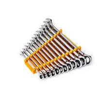 90-Tooth 12 Point Wrench Set, Ratcheting Combination, 12 Pieces, Metric D. Morneault & Fils