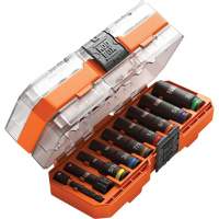 Jeu de douilles KNECT, 9 Mcx, Chocs, Prise de 3/8", Profond D. Morneault & Fils