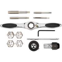 Jeu de tarauds et fili&egrave;res SAE &agrave; cliquet, 13 Morcea D. Morneault & Fils