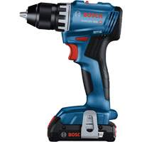 Compact Brushless Drill/Driver Kit, Lithium-Ion, 18 V, 1/2" Chuck, 400 in-lbs. Torque D. Morneault & Fils
