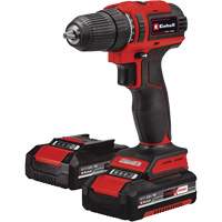 Ensemble perceuse sans fil, Lithium-ion, 18 V, Mandrin 3/8", Couple 354 lb-po D. Morneault & Fils