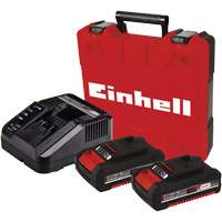 Ensemble perceuse &agrave; percussion professionnelle sans fil, Mandrin 1/2", 18 V D. Morneault & Fils