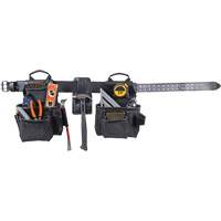 Ensemble de tabliers robustes Phantom 4 morceaux, Cuir, Noir D. Morneault & Fils