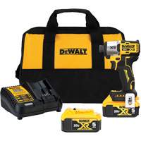 MAX* XR&reg; 3-Speed Impact Driver Kit, 1/4", 1825 in-lbs Max. Torque, 20 V, Lithium-Ion D. Morneault & Fils
