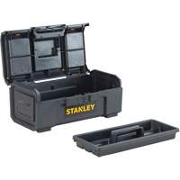 Toolbox, 16" W x Black/Yellow D. Morneault & Fils