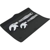Joker 2 Self-Setting Spanner Set, Adjustable, 2 Pieces, Imperial and Metric D. Morneault & Fils