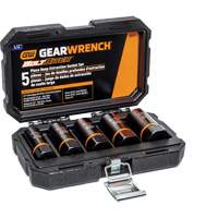 Bolt Biter Extraction Socket Set, 5 Pcs, Impact, 1/2" Drive Size, Deep D. Morneault & Fils