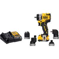 XTREME Brushless Cordless 5-in-1 Drill/Driver Kit, Lithium-Ion, 12 V, 3/8" Chuck D. Morneault & Fils