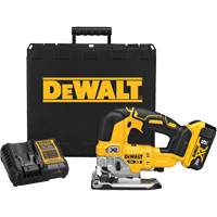 XR&reg; Cordless Jig Saw Kit, 20 V, Lithium-Ion, 3200 SPM, 1" Stroke Length D. Morneault & Fils