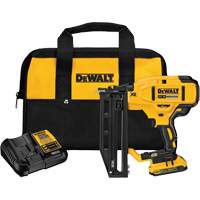 XR&reg; 16 GA Cordless Straight Finish Nailer Kit, 20 V, Lithium-Ion D. Morneault & Fils