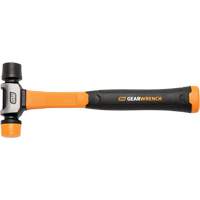 Soft Face Hammer, 16 oz. Head Weight, Plain Face, Solid Steel Handle, 12-1/4" L D. Morneault & Fils
