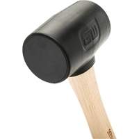 Maillet en caoutchouc, 16 oz, Prise en Bois, 13" lo D. Morneault & Fils