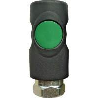 Raccord rapide TOPQUIK S1 Ultraflo 7,8 mm, Composite en polyester/Acier inoxydable, 1/4", NPT femelle, 174 PSI D. Morneault & Fils