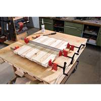Heavy-Duty I-Beam Steel Bar Clamp, 36" (914.4 mm) Capacity, 2" (50.8 mm) Throat Depth D. Morneault & Fils