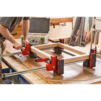 K Body REVOlution Parallel Clamps, 18" (457.2 mm) Capacity, 3-3/4" (95.25 mm) Throat Depth D. Morneault & Fils