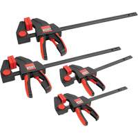 4-Piece Medium & Large Trigger Clamps Set, 12" (304.8 mm)/6" (152.4 mm) D. Morneault & Fils