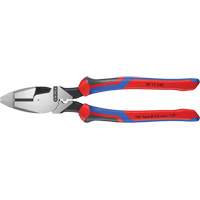 High Leverage Lineman's Pliers New England with Fish Tape Puller, Crimper & KNIPEXTEND Handle D. Morneault & Fils