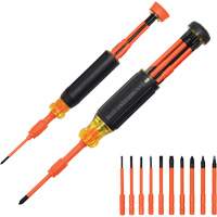 10-in-2 Insulated Auto-Lock Screwdriver Set D. Morneault & Fils