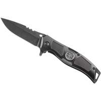 Electrician's Bearing-Assisted Open Pocket Knife, 2-95/100" Blade, Stainless Steel Blade, Aluminum Handle D. Morneault & Fils