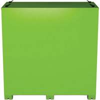 Onsite PPE Storage Cabinet, Steel, High-Visibility Lime Green D. Morneault & Fils