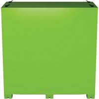 Ventilated Onsite PPE Storage Cabinet, Steel, High-Visibility Lime Green D. Morneault & Fils