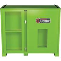 Onsite PPE Storage Cabinet, Steel, High-Visibility Lime Green D. Morneault & Fils