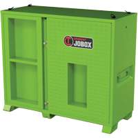 Ventilated Onsite PPE Storage Cabinet, Steel, High-Visibility Lime Green D. Morneault & Fils