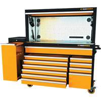MEGAMOD Master Mechanics Tool Set in Premium Modular Foam Trays with Tool Storage & Shop Equipment, 1331 Pieces D. Morneault & Fils