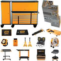 MEGAMOD Mechanics Tool Set in Premium Modular Foam Trays with Tool Storage & Shop Equipment, 1629 Pieces D. Morneault & Fils
