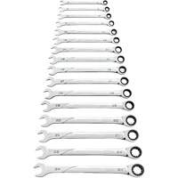 Jeu de cl&eacute;s 120XP Universal Spline XL, Combinaison &agrave; cliquet, 16 morceaux, M&eacute;trique D. Morneault & Fils
